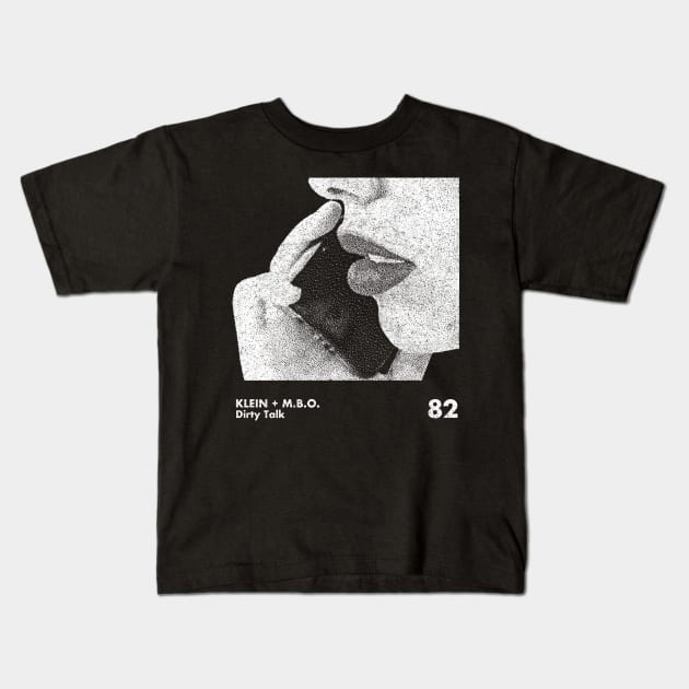 Klein & MBO / Minimal Graphic Artwork Design Kids T-Shirt by saudade